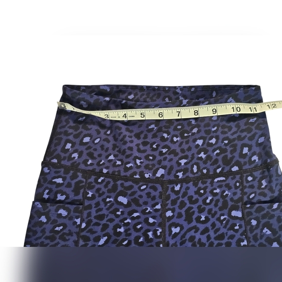 Fety high waisted leopard print workout yoga leggings Sz Small - Picture 5 of 7